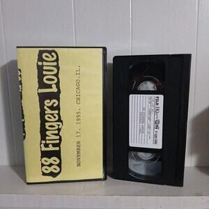 88 Fingers Louie VHS Live Punk Rock Hardcore 11.17.95 Fireside Bowl Chicago